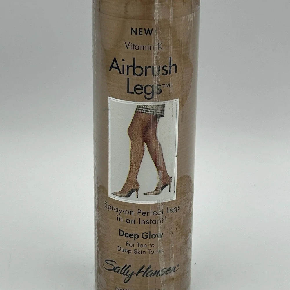 Sally Hansen Airbrush Legs Spray-On, Deep Glow Vitamin K Water Resistant, Sealed